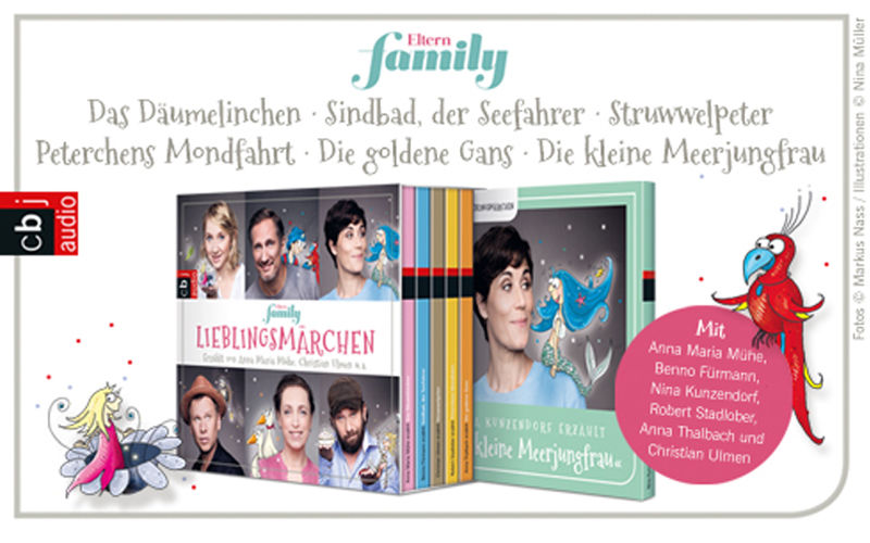 »Eltern family - Lieblingsmärchen - Box «, cbj audio