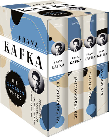 Franz Kafka, Die großen Werke (Die Erzählungen - Der Verschollene - Der Prozess - Das Schloss) (4 Bände im Schuber) von Franz Kafka
