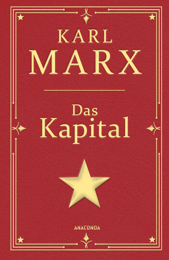 Das Kapital. Gebunden in Cabra-Leder, mit Goldprägung von Karl Marx