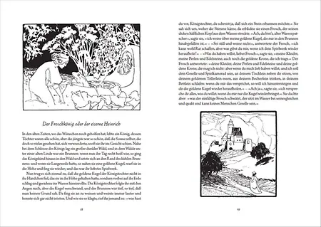 Grimms Märchen_Aus dem Buch, Seite 18-19