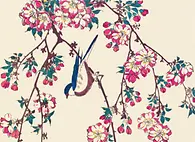 Eisvogel und Lotusblüte_Innenansicht 2