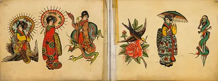 Warlich Tattoo Flash Book_Motive asiatisch