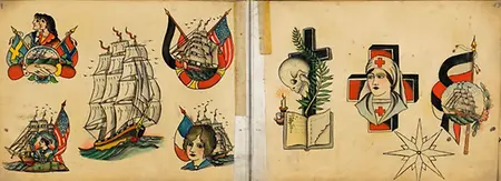 Warlich Tattoo Flash Book_Motive maritim
