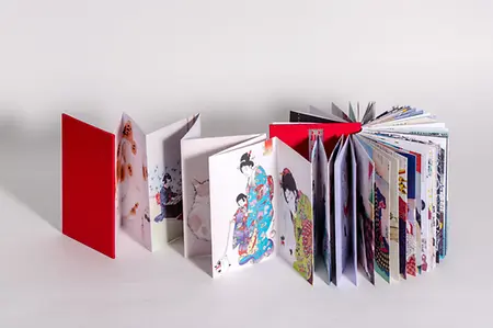 Produktfoto Leporello stehend 2