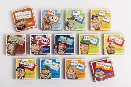 Produktfoto Schimpfwort-Spiele-Reihe