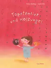 Tapetentier und Holzvogel