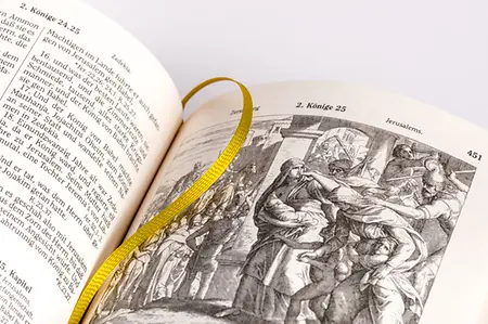 Produktfoto Innenansicht mit Lesebändchen