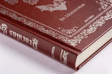 Produktfoto Detailansicht Buchrücken