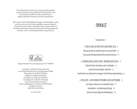 Aus dem Buch, Seite 4 und 5