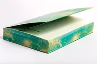 Buch Farbschnitt Detail