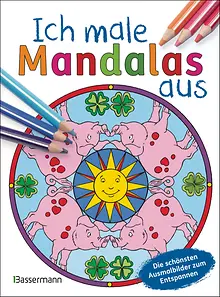 Ich male Mandalas aus. Mandalablock für Kindergarten und Vorschule