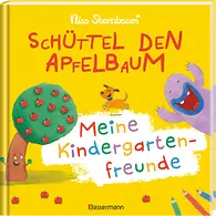 3D-Cover Freundebuch Schüttel den Apfelbaum