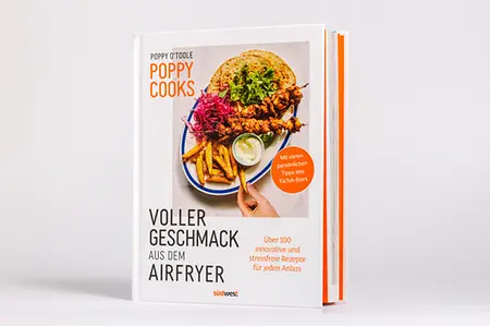 Poppy Cooks Airfryer Produktfoto Cover