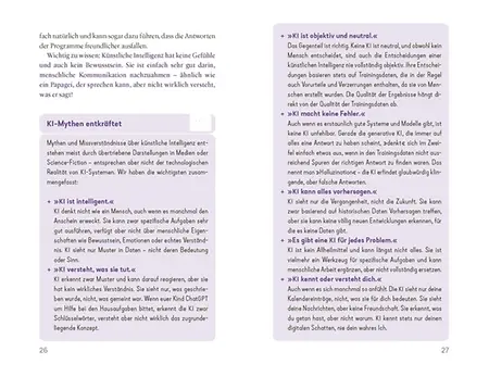 Aus dem Buch, Seiten 26 und 27