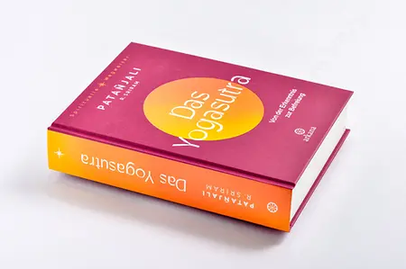 Patanjali Yogasutra Produktfoto Buchrücken