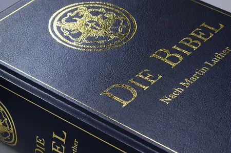 Produktfoto Veredelung Einband