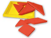 Tangram-Puzzle-Teile