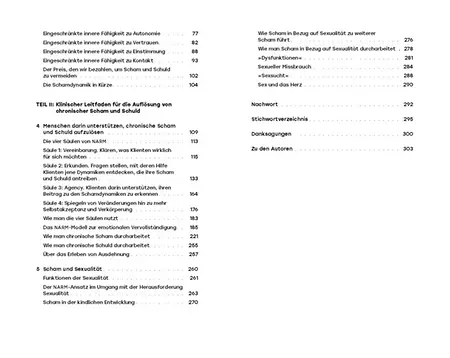 Aus dem Buch, Inhaltsverzeichnis II