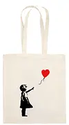 Umhängetasche Banksy Girl with Balloon