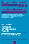 Historisch-chronologische Texte III